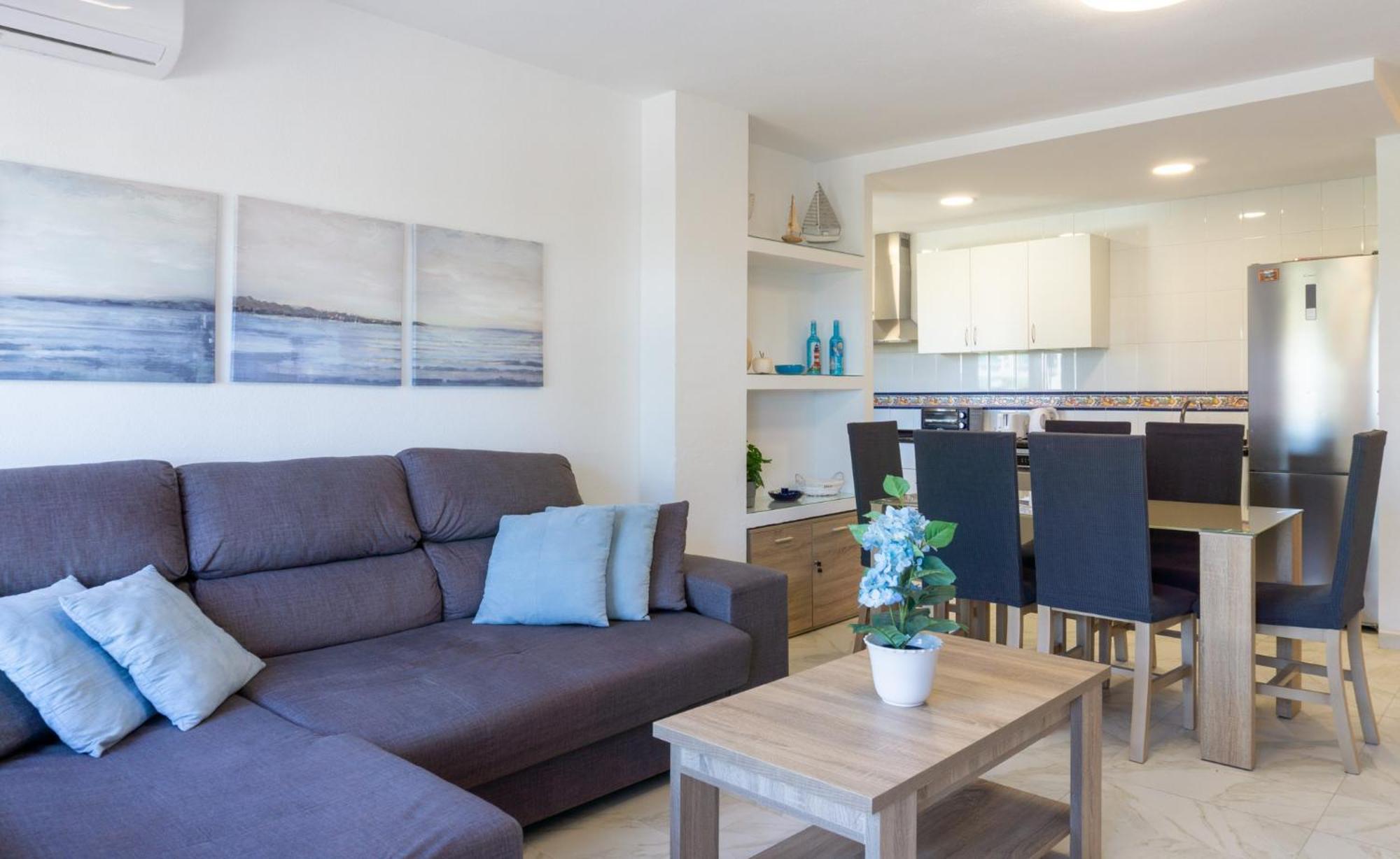 Gran Apartamento Vistas Al Mar La Cala Del Moral Eksteriør bilde