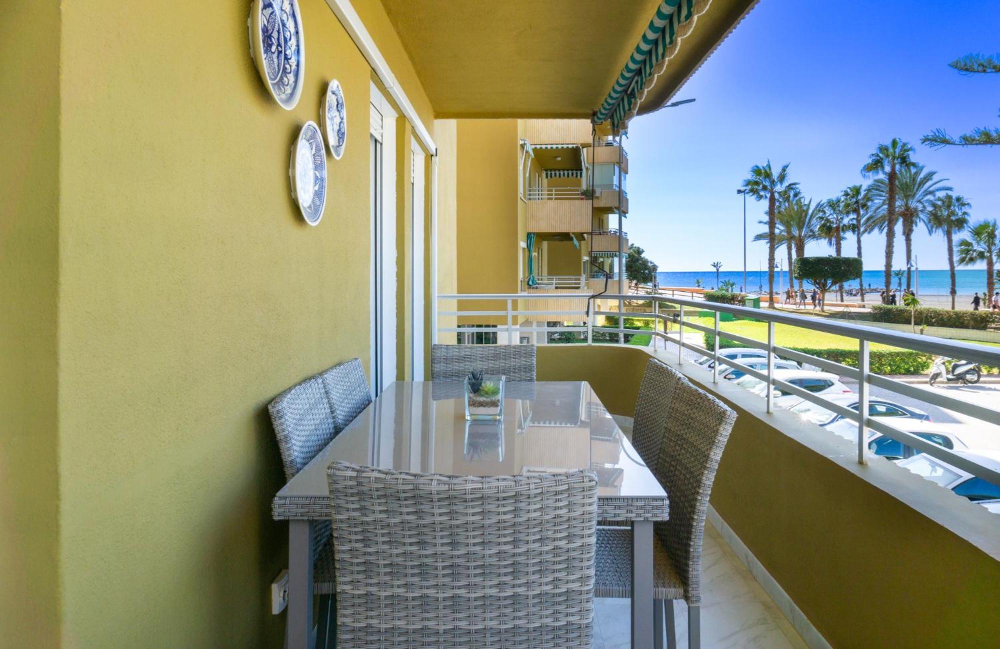 Gran Apartamento Vistas Al Mar La Cala Del Moral Eksteriør bilde