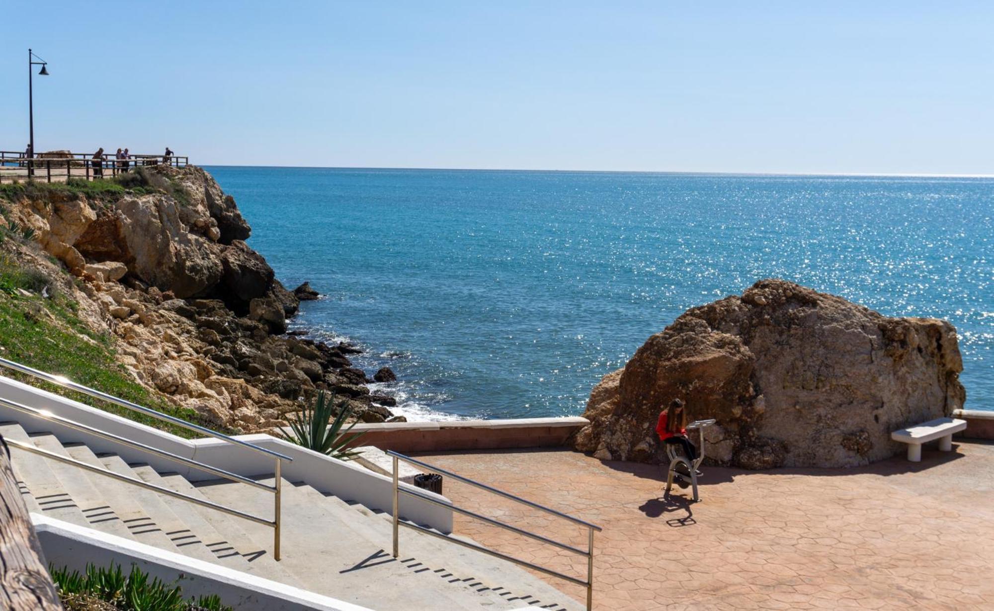 Gran Apartamento Vistas Al Mar La Cala Del Moral Eksteriør bilde